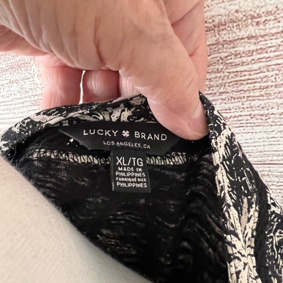 Lucky Brand top/ tunic/ boho in size Extra large in excellent condition - Picture 8 of 11